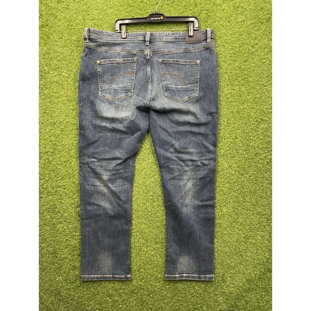 Baer Skin Jeans Mens 44 44x32 Workwear Dark Wash Casual Durable Stretch NWT